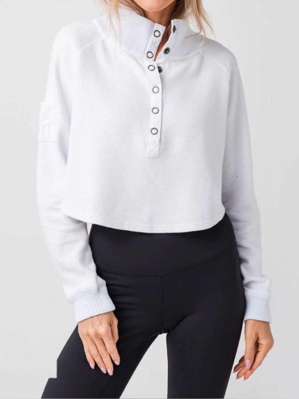 Free People So Fly Henley Pullover